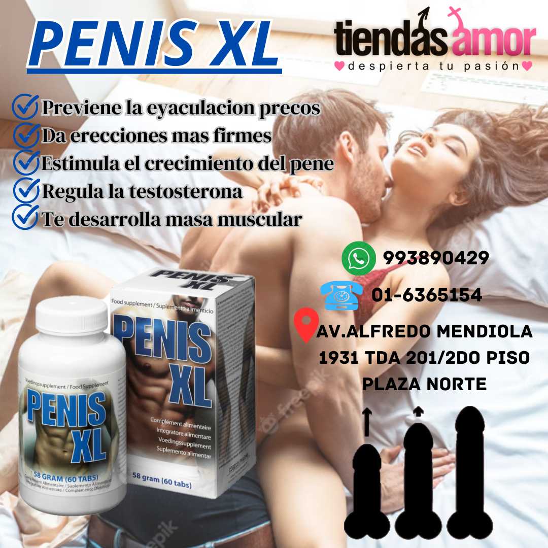 medicina potenciador sexual penis xl 